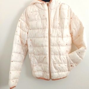 Girl light White Jacket Zeta - Size 10/12